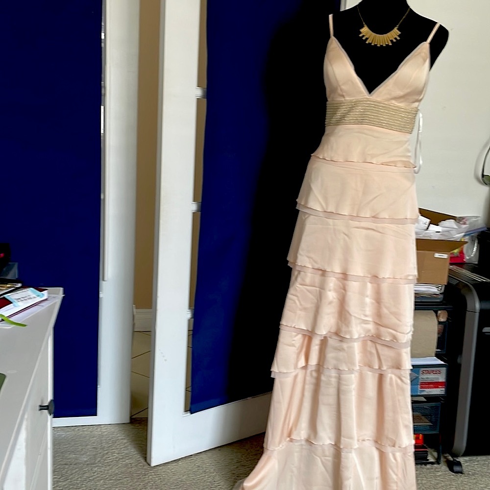 100% Silk formal gown
